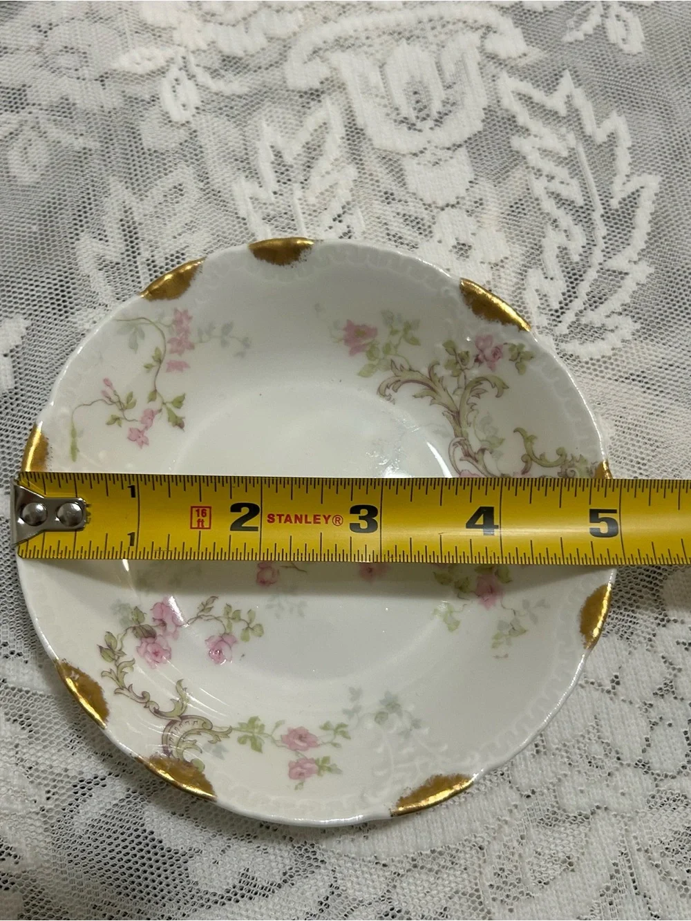 Set of 3 Vintage Haviland Limoges Schleiger 144 Berry Bowls
